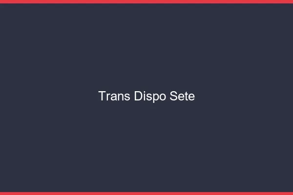 Trans dispo Sète