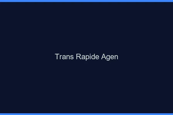 Trans rapide Agen