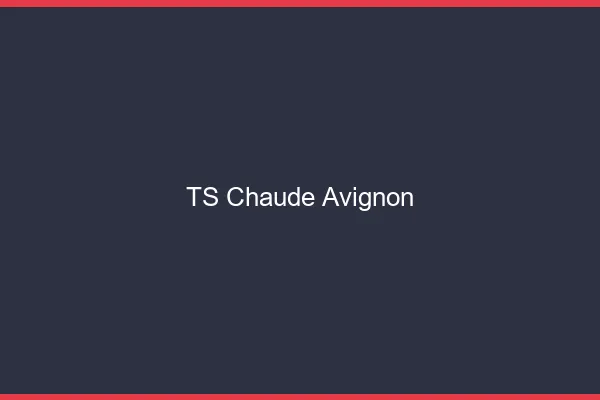 TS chaude Avignon
