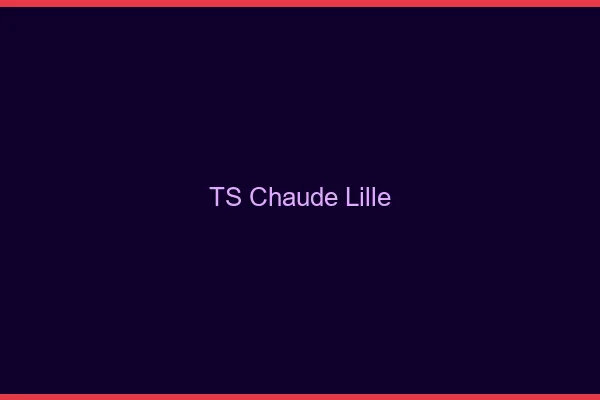 TS chaude Lille