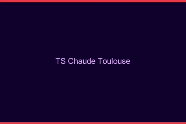 TS chaude Toulouse