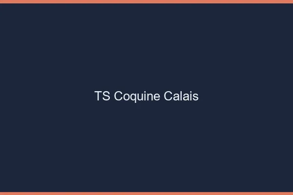 TS coquine Calais