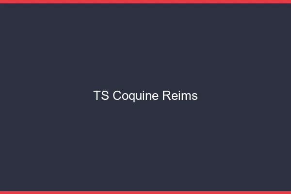 TS coquine Reims