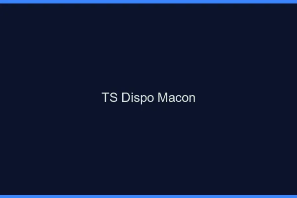 TS dispo Mâcon