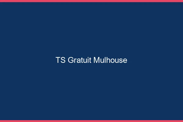 TS gratuit Mulhouse