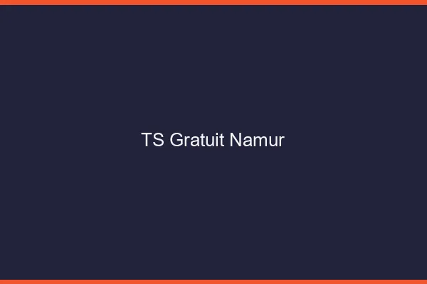 TS gratuit Namur