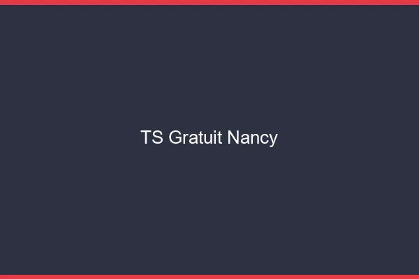 TS gratuit Nancy