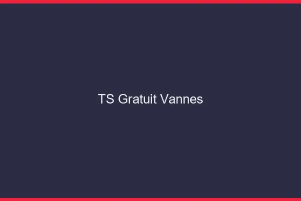 TS gratuit Vannes
