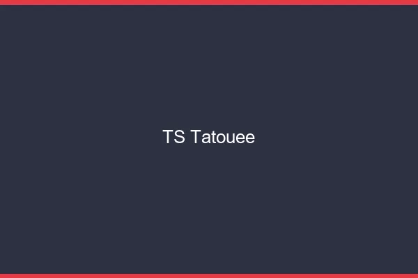 TS tatouée