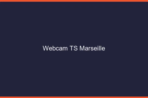 Webcam TS Marseille