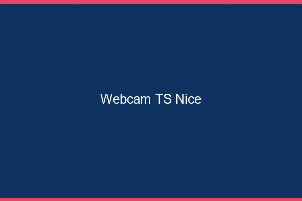 Webcam TS Nice