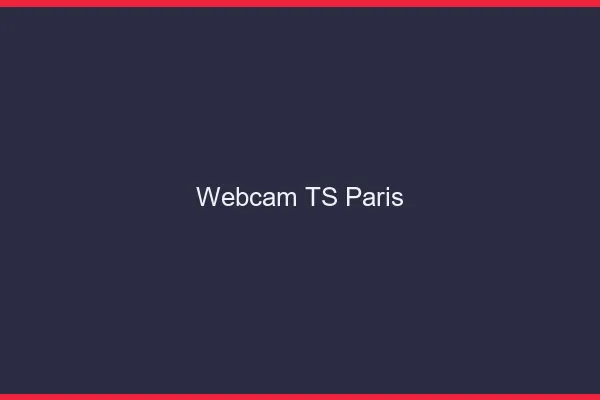 Webcam TS Paris